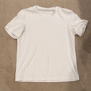 lululemon athletica Classic White Short Sleeve Tee
